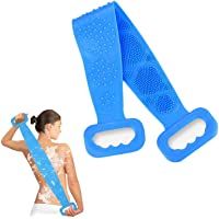 Depurador de Silicona para baño- Limpieza de Espalda Masaje Exfoliante Toalla de baño Cepillo de Esponja de melón…